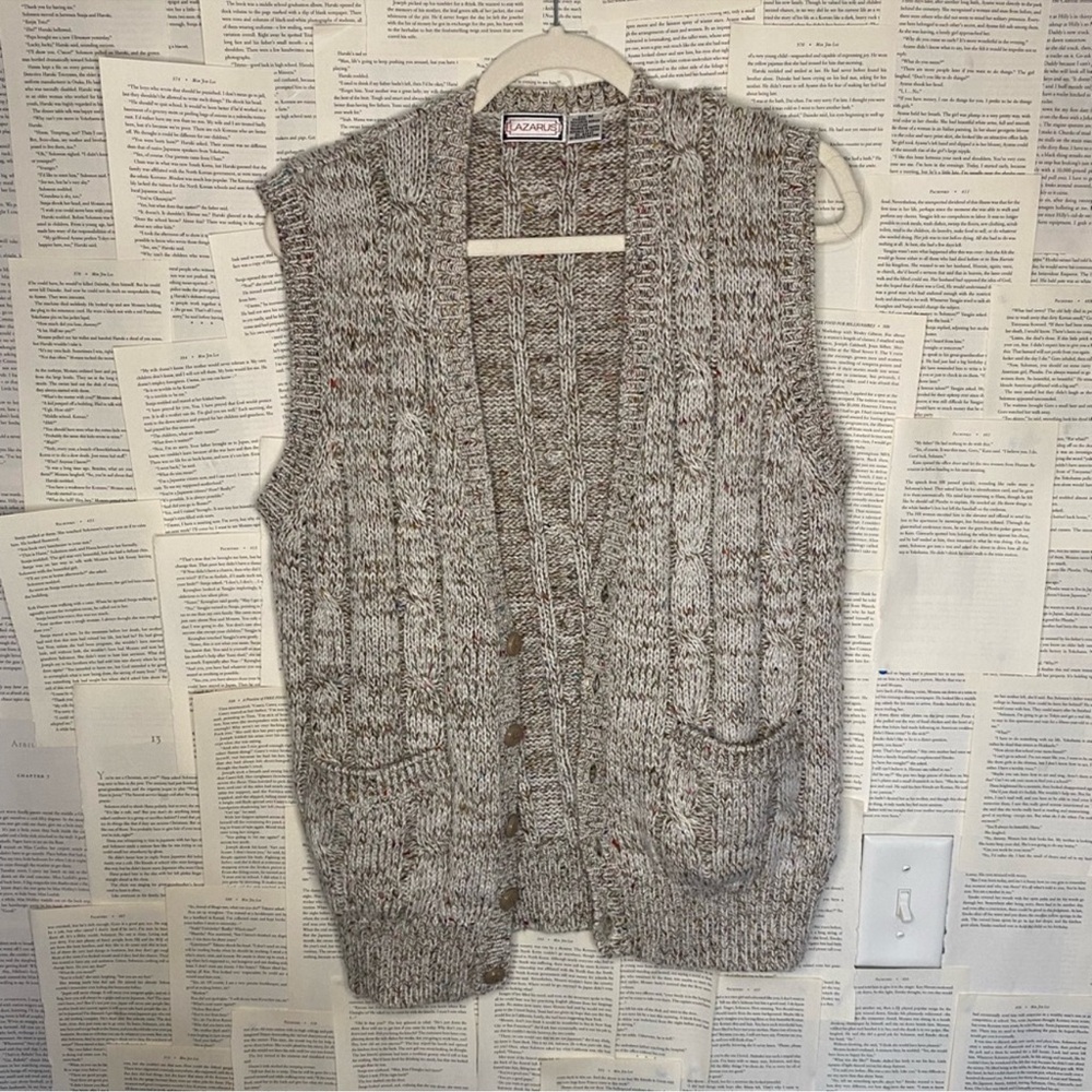 Lazarus vintage women’s sweater vest